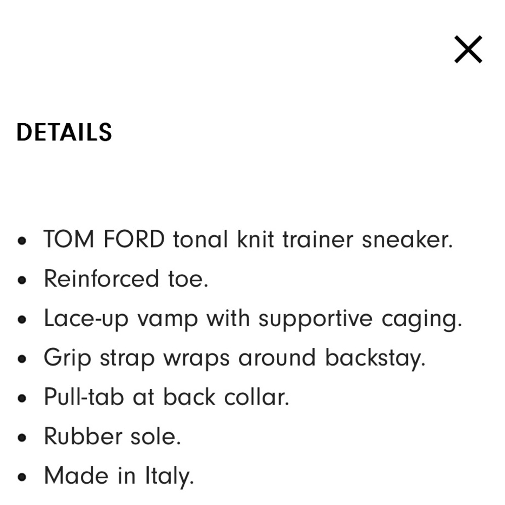 Tom Ford White & Khaki Jago Sneakers - Size 39.5EU (box included) - Picture 12 of 13